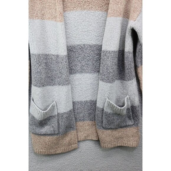 Knox Rose Open Front Long Sleeve Cardigan-Size Small-Pockets-BOHO - Picture 2 of 10